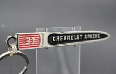 #ad #ad High quality Chevrolet Apache fender emblem keychains. 19 $25.49