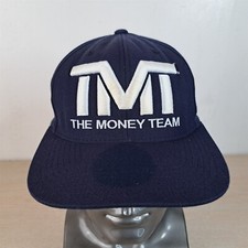THE MONEY TEAM TMT FLOYD MAYWEATHER ADJUSTABLE SNAPBACK BASEBALL HAT/CAP, BLUE