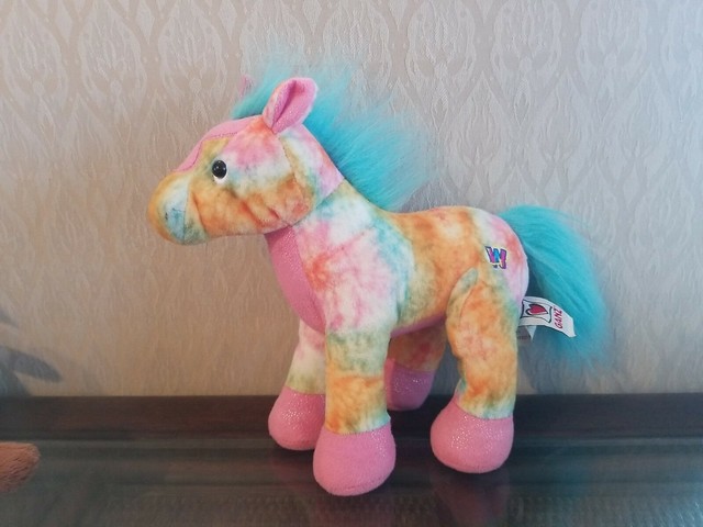 Webkinz Tie Dyed Pony Hm677 With 