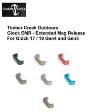 Timber Creek Outdoors EMR Extended Magazine Release for Glock 17 / 19, Gen 4 & 5