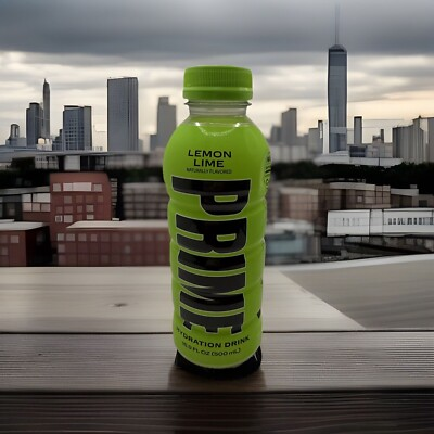 #ad Prime Hydration Flavor Rare Lemon Lime Drink 16.9 OZ LOGAN PAUL X KSI $8.95