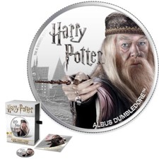 Fiji 1 Dollar 2020 Harry Potter Albus Dumbledore 1 oz silver proof coin silber