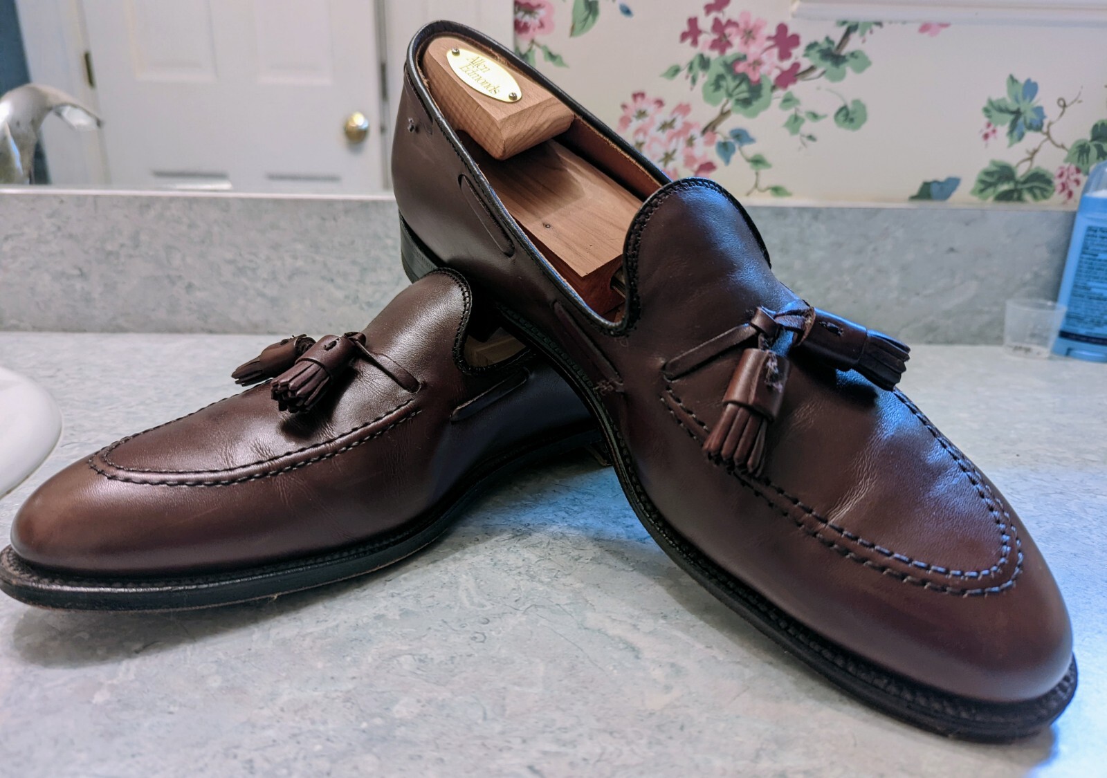 Alden 13A classic tassel loafer dark brown excellent… Gem