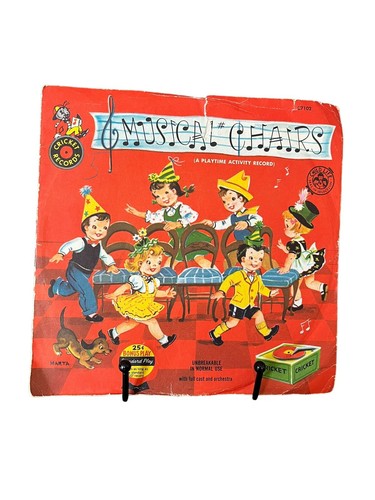 Vintage Vinyl Children Music Stardust Lullaby Wake Up Song & Musical Chairs - Imagen 8 de 14