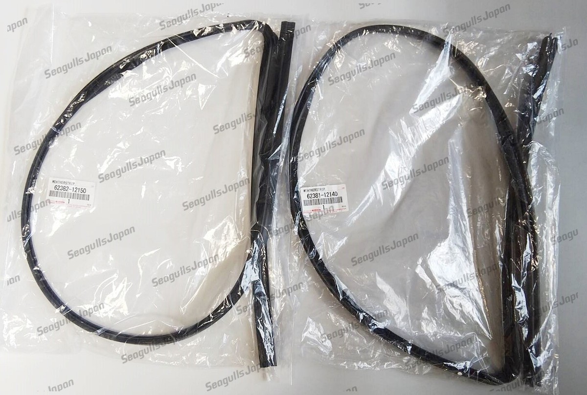 Toyota Corolla 2009-2012 Window Weather Strip Set Sedan | All Automotive Parts