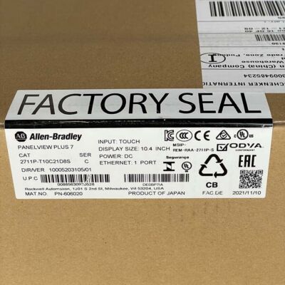  Allen-Bradley 2711P-T10C21D8S HMI PanelView Plus 7 Graphic Terminal 
