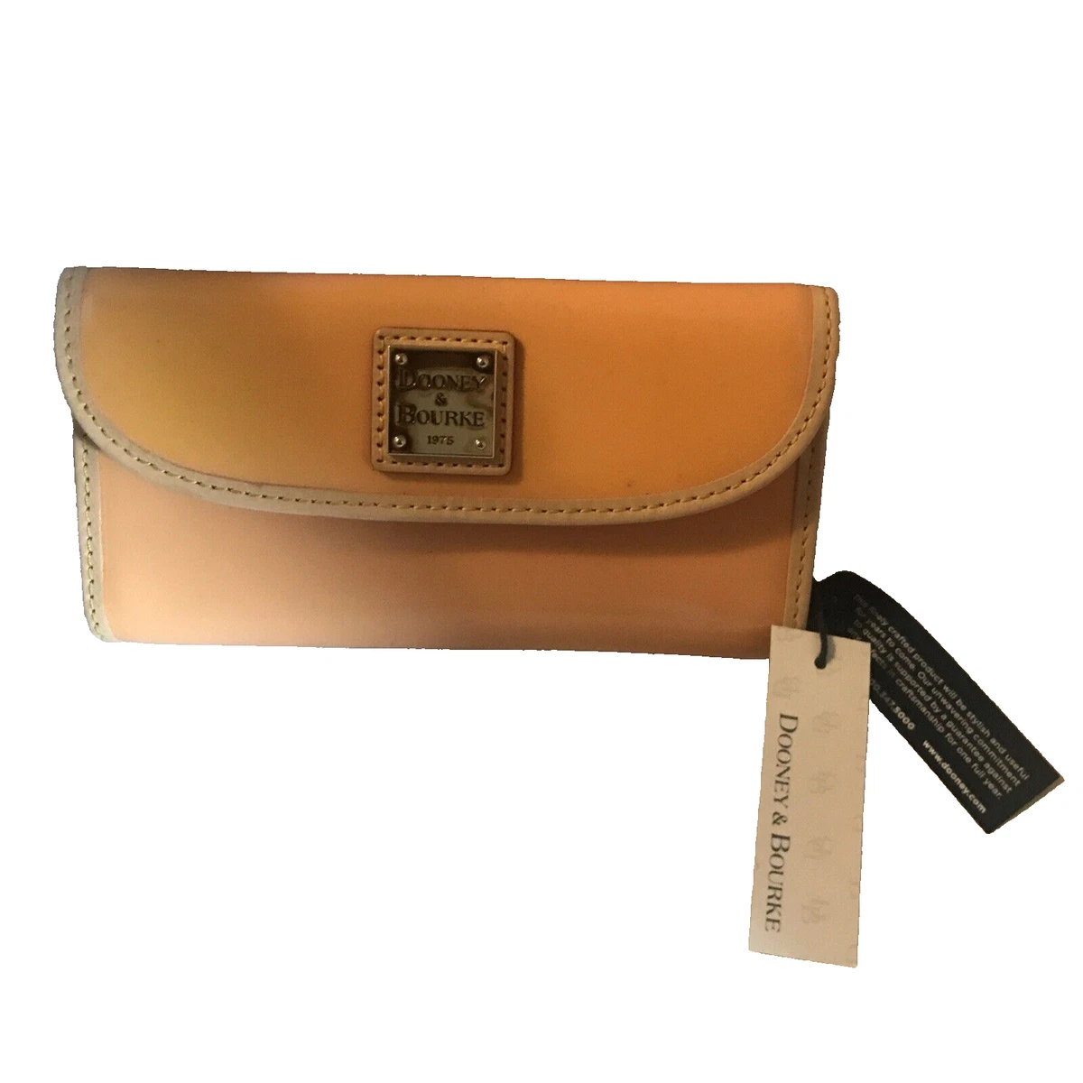 Dooney Bourke Glossy Finish Continental Clutch Wallet New eBay