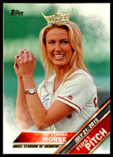 2016 TOPPS FIRST PITCH #FP6 BREE MORSE LOS ANGELES ANGELS