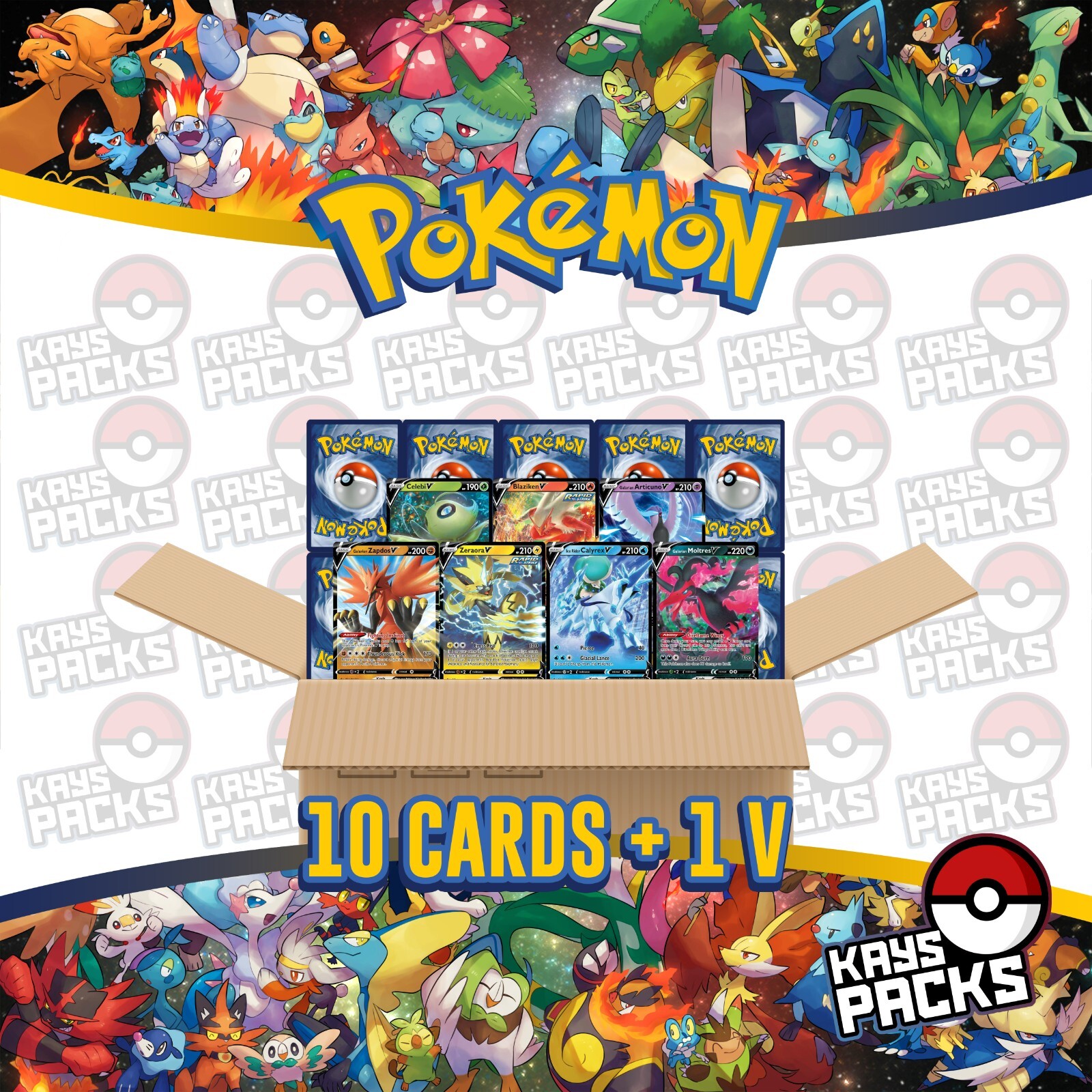 Pokemon Mystery Power Box & Lots. VMAX, Sealed packs & Charizard boxes ...