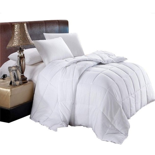 Royal Hotel White Down Alternative King Comforter with Corner Tabs - Hypoalle... - Picture 3 of 7
