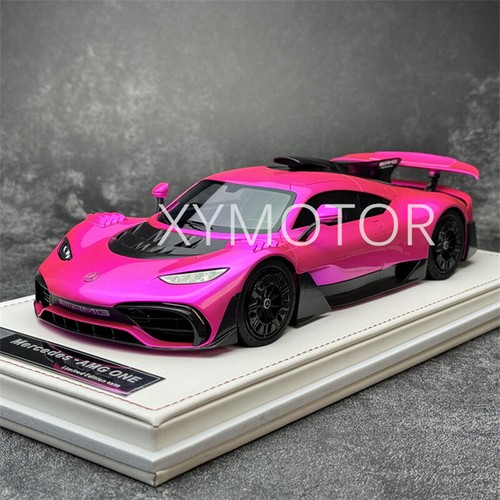 Modellino auto IVY Merit 1/18 Mercedes Benz AMG ONE resina pressofusa verde rosa rosso nero - Foto 6 di 19