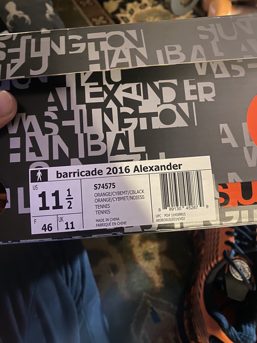 Adidas Barricade 2016 Alexander brand new | eBay