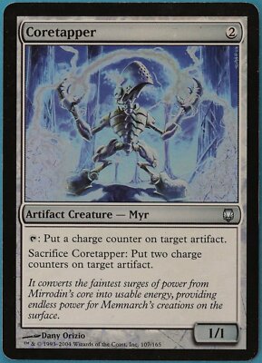 Coretapper FOIL Darksteel HEAVILY PLD Artifact Uncommon CARD (116634 ...
