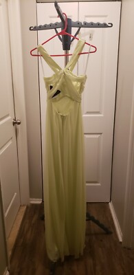 city triangles dress green Lime Prom Dress, Size 1 Homecoming dresses