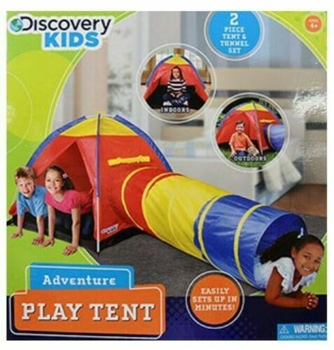 discovery kids tent and tunnel
