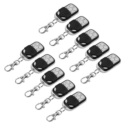 10Pcs Electric Universal Gate Garage Door Opener 433MHz Replacement Key Fob P9J7