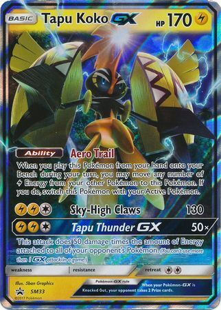 Pokémon TCG Deck Profile - Tapu Koko GX!