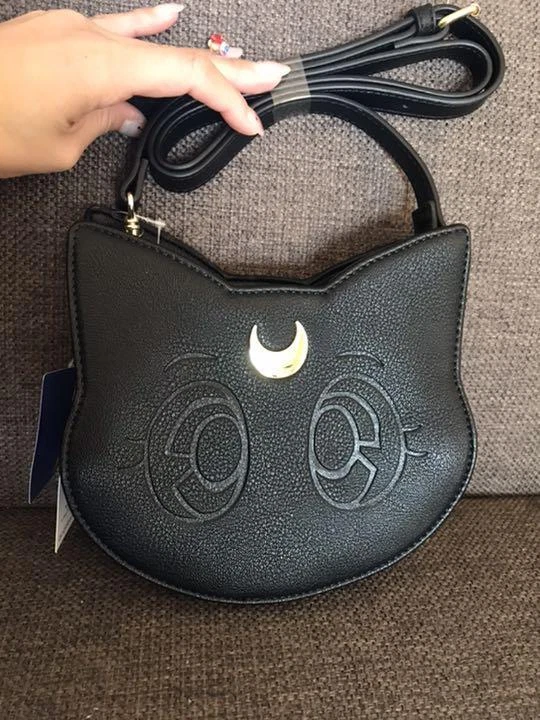 Sailor Moon 25th Anniversary Luna Shoulder Bag GU JAPAN LIMITED NEW