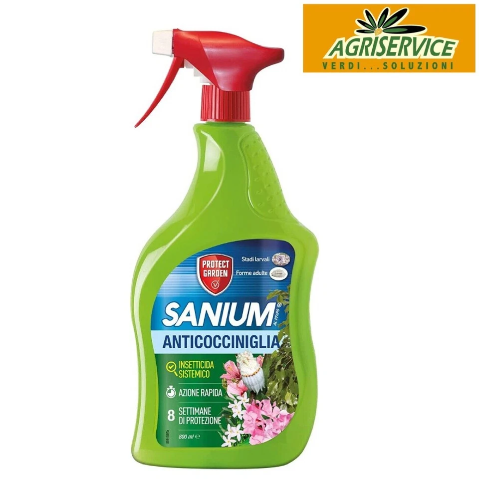 BAYER PROTECT GARDEN SANIUM ANTICOCCINIGLIA 800 ml insetticida sistemico cocciniglia pronto all'uso