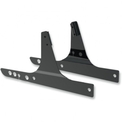 DRAG SPECIALTIES - BEFESTIGUNGSPLATTEN VON SISSY BAR - SCHWARZ