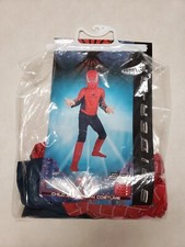 Spiderman Marvel Movie Child Costume - Size 7-10 w/gloves