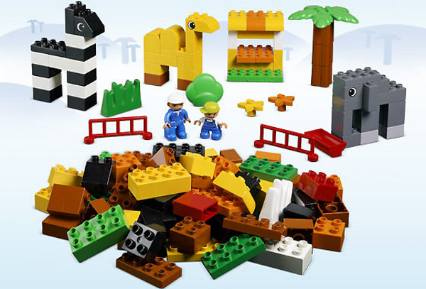 LEGO Duplo 5481 - Duplo: Basic Set: Zoo w/ Box & Rare Sticker Sheet | eBay