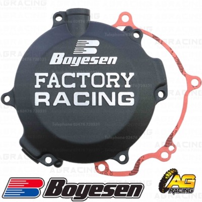 Boyesen Factory Racing Kupplungsdeckel schwarz für Kawasaki KX 85 1999
