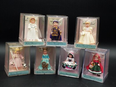 Hallmark Madame Alexander Collection 1991-1999 Merry Miniatures +LOT OF 7