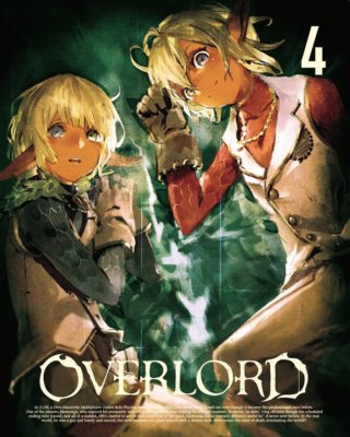 Japan Anime Animation OVERLORD 4 Blu-ray Box Limited Edition from