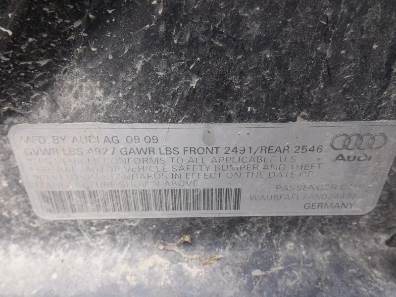 Driver Left Headlight Sedan Halogen Fits 09-12 AUDI A4 1214585 | eBay 