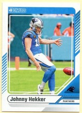 2024 Panini Donruss Football Johnny Hekker card #24 Carolina Panthers