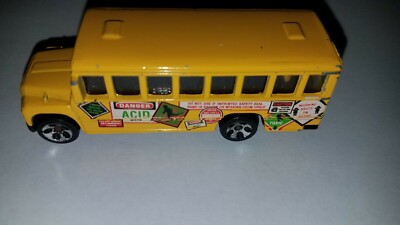 1988 hot wheels school bus