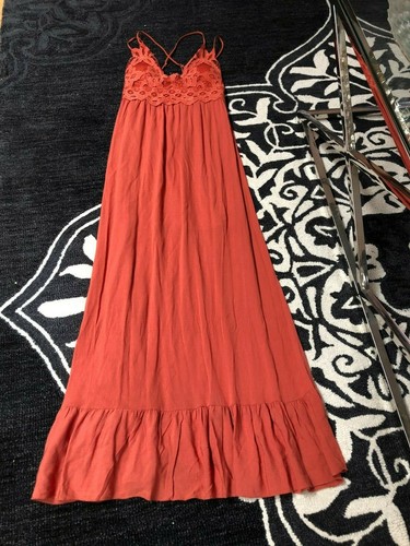 NWOT rue21 Burnt Orange Long Summer 