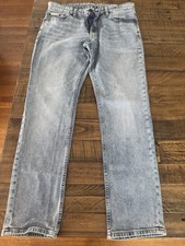 Calvin Klein Mens Jeans 34x30 Blue Stretch Sl...