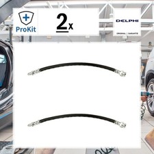 2x ORIGINAL® Delphi Bremsschlauch Hinten für Citroën C3 II C4 CACTUS DS3 DS3