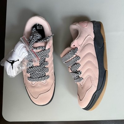 Air Jordan Session Atmosphere Pink Suede Low Sneakers Men s 8.5