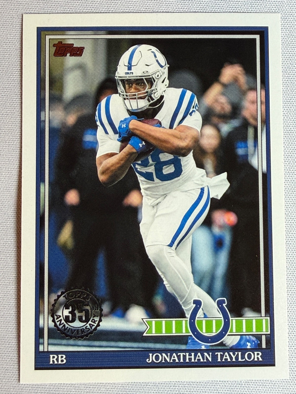 Jonathan Taylor 2026 Topps Football 1991 35th #91TR-49
