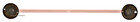 GREAT Pink Depression Single Towel Bar with Curved Ends - Hard to Find — photo 2