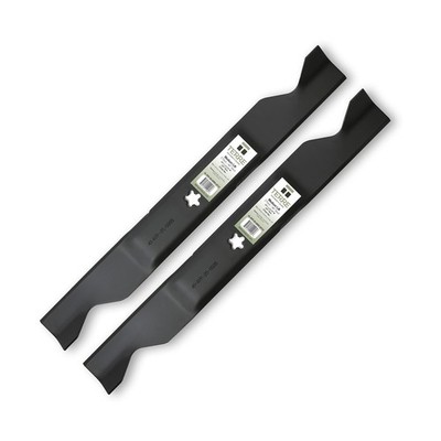 Terre Products, High Lift Lawn Mower Blades, 46 Inch Deck, Compatible Black