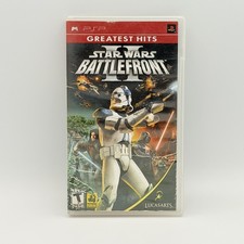 Star Wars Battlefront II Sony PSP Greatest Hits Game & Case LucasArts T NTSC-U/C