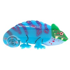 Fantasy Amphibians Animals Hair Clips,Acetate Hair Clips,Big Claw Clips for W...