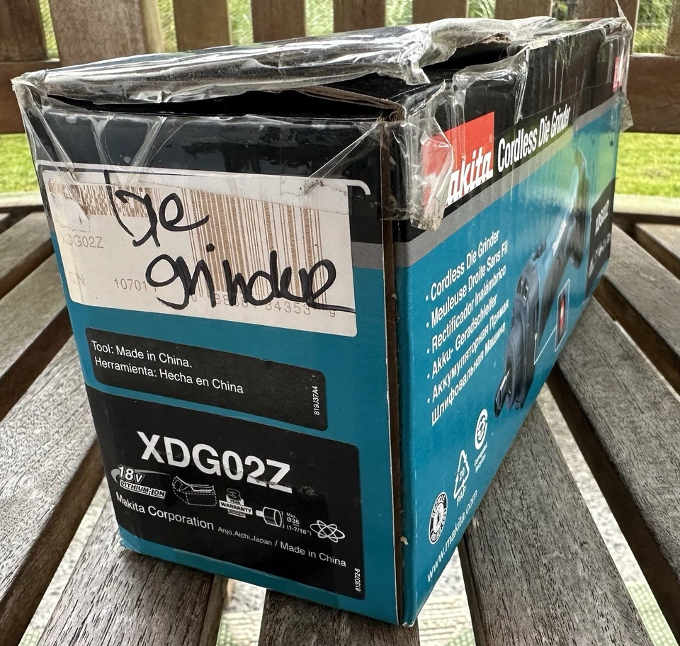 Makita 18V LXT Cordless 1/4 Compact Die Grinder Tool Body XDG02Z - Image 4 of 4