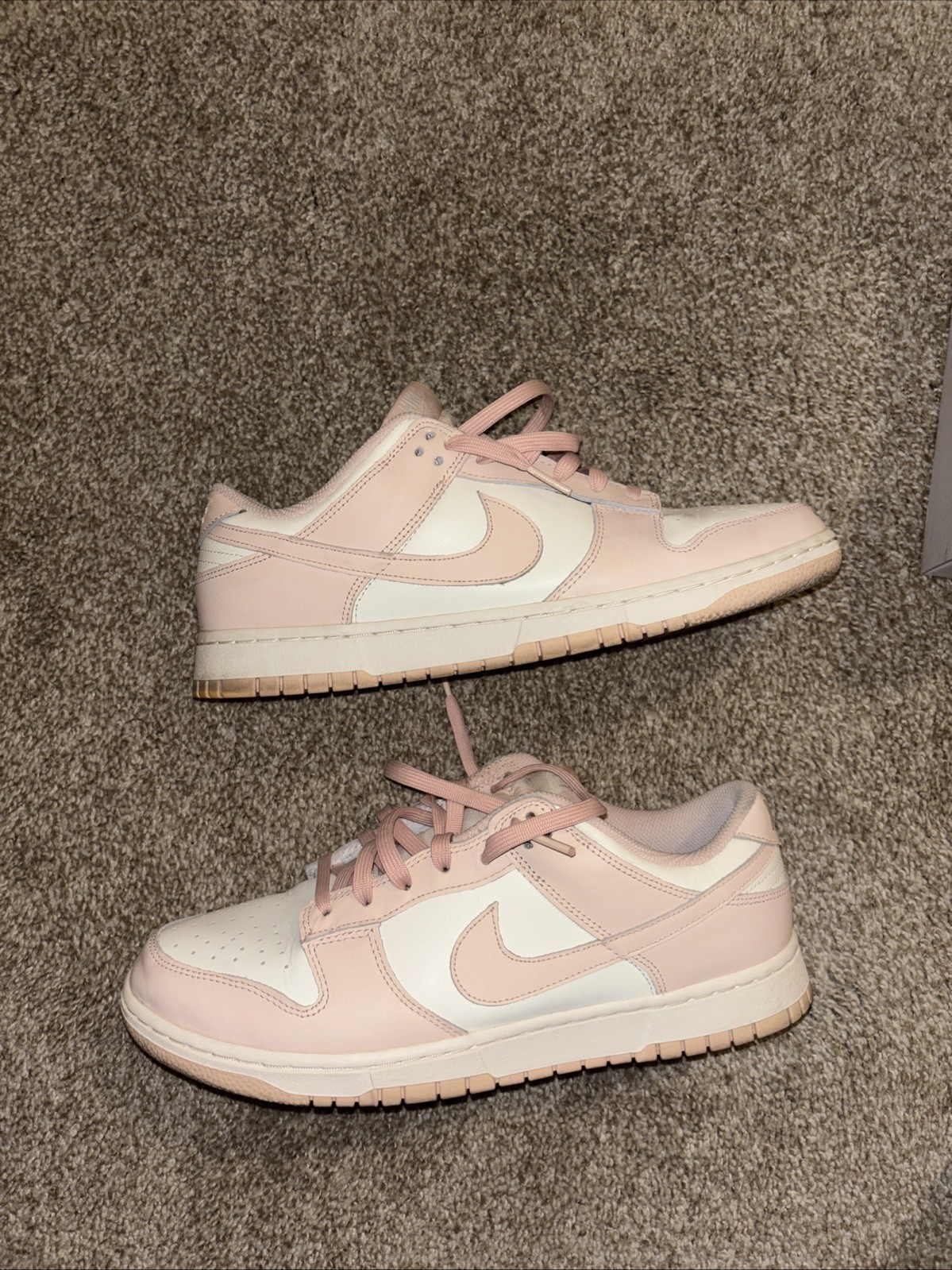 Nike Men’s Pink Dunks Low size 12 thumbnail 4