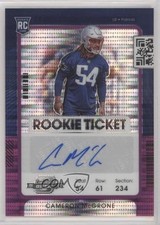 2021 Panini Contenders Optic Purple Pulsar Prizm 2/21 Cameron McGrone Auto 1m1a