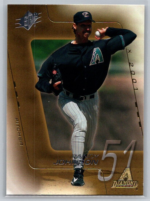2001 SPx Base Set #57 Randy Johnson