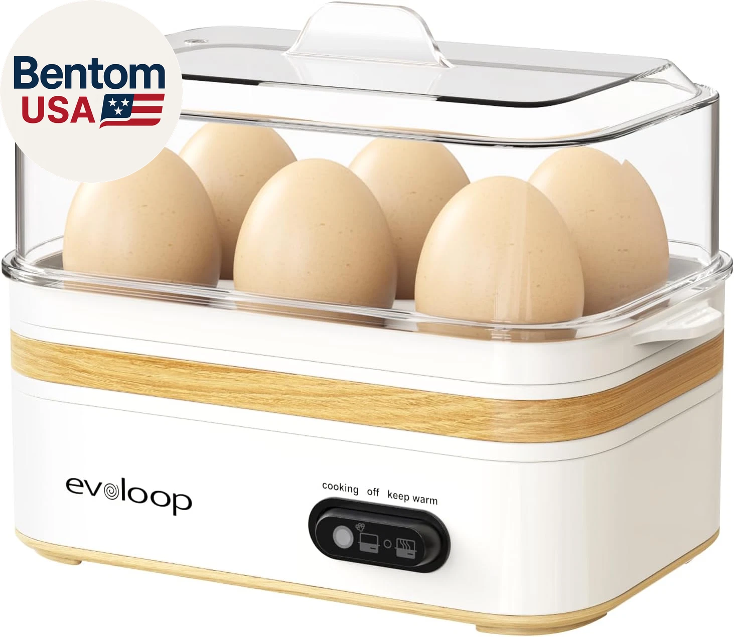 Rapid Egg Cooker Electric 6 Eggs Capacity, Soft, Medium, Hard Boiled, Poacher, O
Opens in a new wind