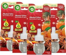 Airwick Electrical Plug in Refills - Mulled Wine - 19ml - Pack of 4