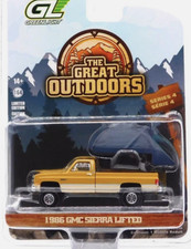 GMC Sierra Soulevé 1986 Désert Sable Et Daim Fauve 1:64 Scale Greenlight 38080B