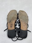Fendi Black Leather Gladiator Sandals W 5.5 — photo 7