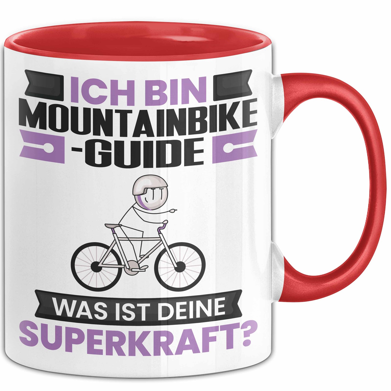 Tazza Guida Mountain Bike Regalo per Guida Mountain Bike Compleanno Divertente Spr foto 5